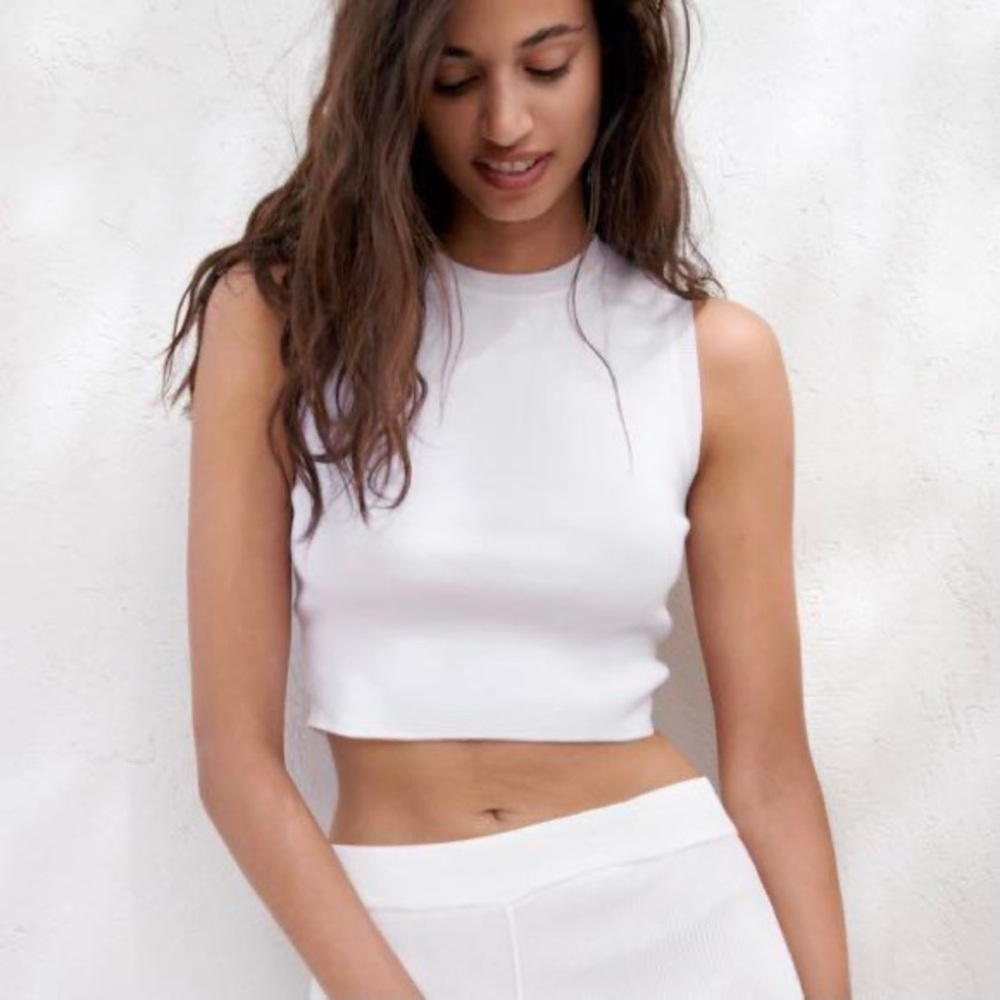 Zara | Knit Cropped Top